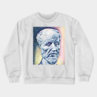 Plotinus Portrait | Plotinus Artwork 12 Crewneck Sweatshirt